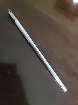 Antique Sampson Mordan & Co Large Sterling Silver Dip Pen Rare Lowest Price -image