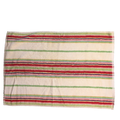 Pottery Barn Hand Towel One Multicolor Stripes Cotton 20 x 30 inches Colorful-image
