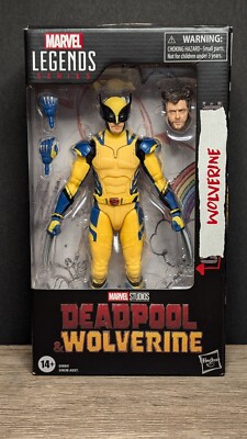 *IN-STOCK* Marvel Legends Deadpool & Wolverine NEW Logan Yellow & Blue *IN-HAND*-image
