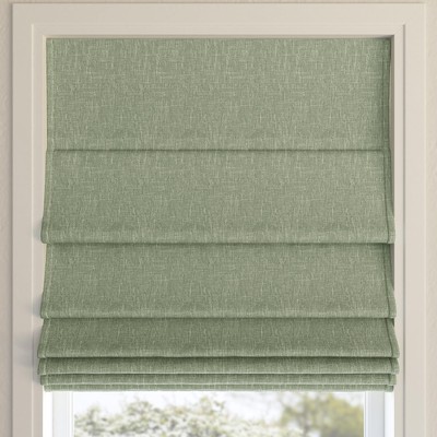 Sun Zero Preble Textured 100% Blackout Cordless Roman Shade, 31