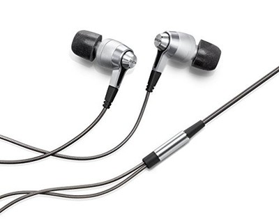 Denon In-Ear Earphones High Resolution Compatible Dynamic Silver AH-C720SREM-image