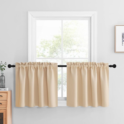 NICETOWN RV Curtains for Small Window, Light Bloacking Thermal Insulated Elegant-image