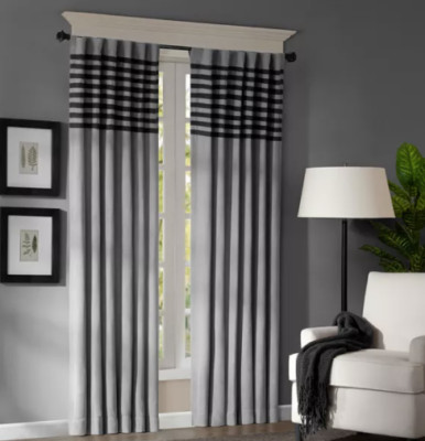Madison Park Meyers Window Treatment Curtain Panel 42