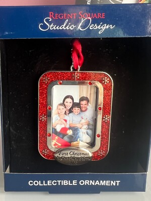 REGENT SQUARE STUDIO DESIGN 2011 First Christmas In Our New Home Ornament Photo-image