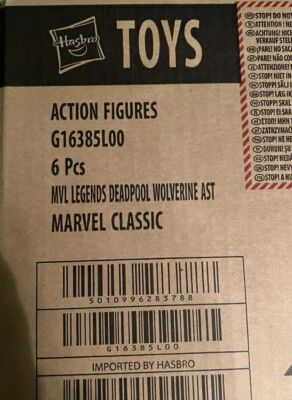 Marvel Legends DEADPOOL And WOLVERINE legends AND HEADPOOL 6 Figs UNOPENED BOX-image