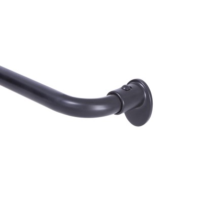 SN79231 Blackout Room Darkening Wrap Around Curtain Rod, 48-86