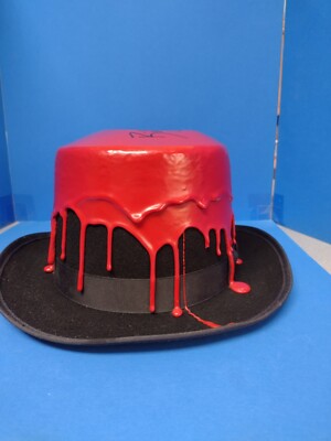 Vintage MAKER'3S MARK WAX DIPPED HXC Top Hat Men’s SIGNED BY BILL SAMUELS JR-image