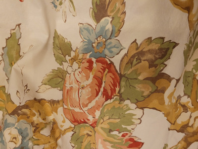 Pottery Barn Katherine Botanical Queen Duvet Cover-image