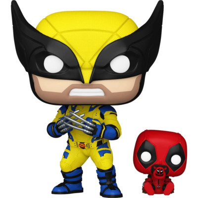 FUNKO • Deadpool + Wolverine: WOLVERINE w/BABYPOOL #1403 • w/Pro • Ships Free-image