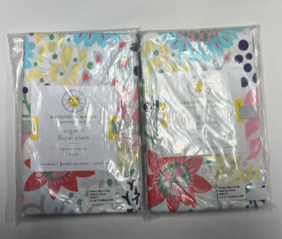 Pottery Barn Kids Margherita Missoni Set of 2 Organic Floral Standard Shams-image