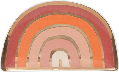 Danica Studio Solstice Rainbow Shaped Ceramic Trinket Tray, 4.75 x 4 -image