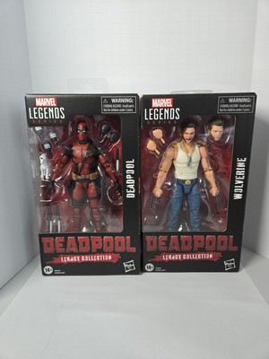 Marvel Legends Legacy Collection Deadpool & Wolverine Action Figures-image