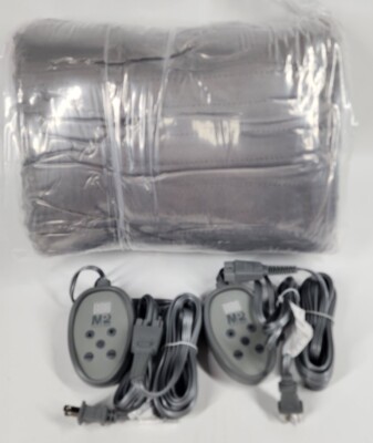 MP2 Madison Park King Size Electric Heated Blanket with Dual Control -image