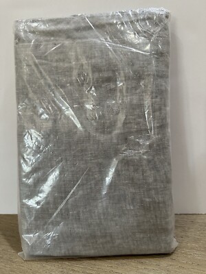 Pottery Barn BELGIAN FLAX LINEN RUFFLE SHAM King Flagstone-image