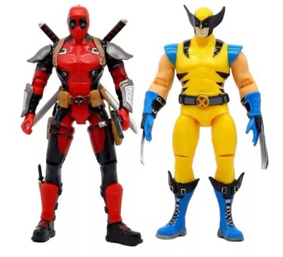 Deadpool and Wolverine Figure Collectible For Collection (No Box Included)-image