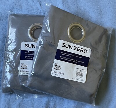 Sun Zero set of 2 Lichtenberg Window Panels 40X63