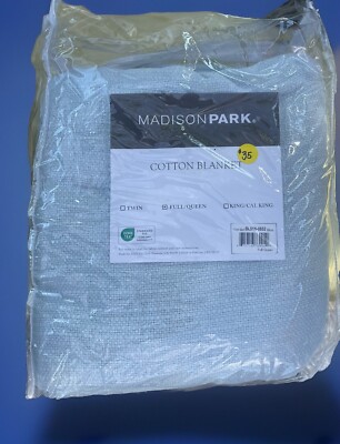 Madison Park Cotton Blanket Full/Queen-image