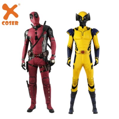 Deadpool 3 Wade Wilson Wolverine Cosplay Costume Jumpsuit Outfit 1:1 Replicas-image