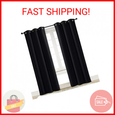 NICETOWN Halloween Soundproof Thermal Insulated Blackout Curtain Thermal Insulat-image
