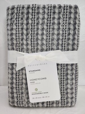 Pottery Barn Standard Honeycomb 1-Sham 26