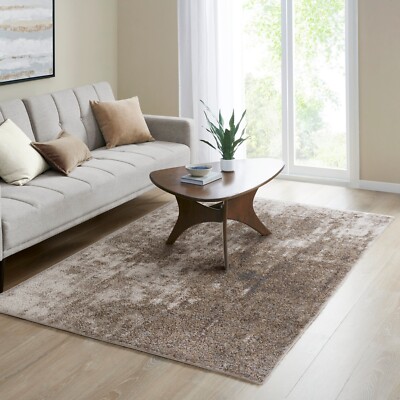 Madison Park Haley Cozy Shag Abstract Area Rug-image