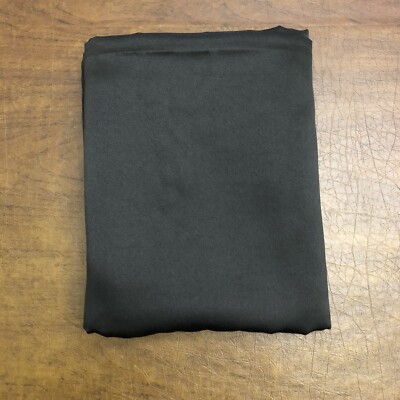 Sun Zero Emory Energy Saving Rod Pocket Single Curtain Panel BLACK 54” Wide New-image