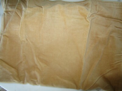 1 Pottery Barn velvet cotton standard sham camel New wo tag-image