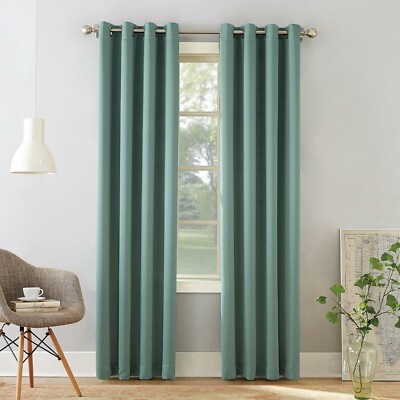 2 pack SunZero Talita Grommet Room Darkening Curtain Panel, 40