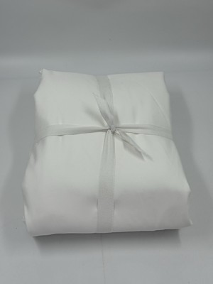 NEW Pottery Barn 1000 Thread-Count KING DUVET COVER White, $319, 100% Cotton-image