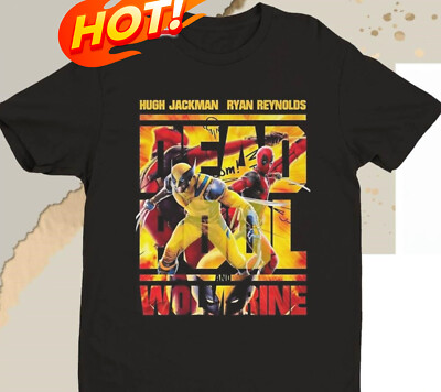 Hugh Jackman – Ryan Reynolds Deadpool And Wolverine 2024 Unisex Shirt-image