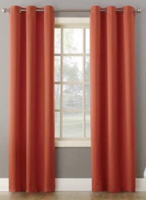 4x Sun Zero Becca Energy Efficient Grommet Curtain Panels, 40