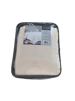 Madison Park King Down Alternative Blanket 3M Scotchgard Protector Beige-image