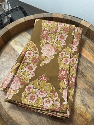 Pottery Barn ~ Sabyasachi Maharani Print KING Sham Warm Multi  Floral~Luxury-image