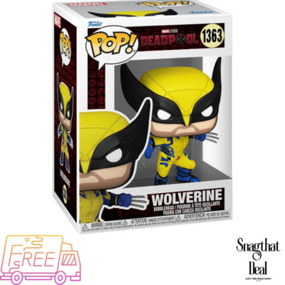 Deadpool & Wolverine -Wolverine -FunkoPoP- Collectable for Kids & Adults.-image