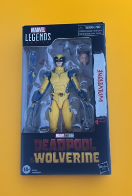 Marvel Legends Deadpool and Wolverine Hugh Jackman Yellow Suit Wolverine New -image