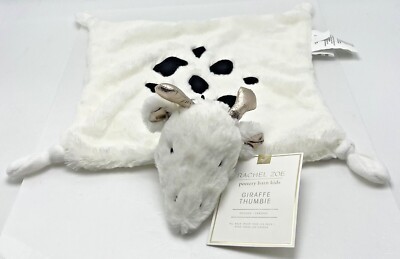 Rachel Zoe Giraffe Security Blanket Thumbie Cream White Pottery Barn Kids -image