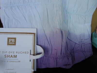 Pottery Barn Teen Surf dip dye ruched cool New w tag-image
