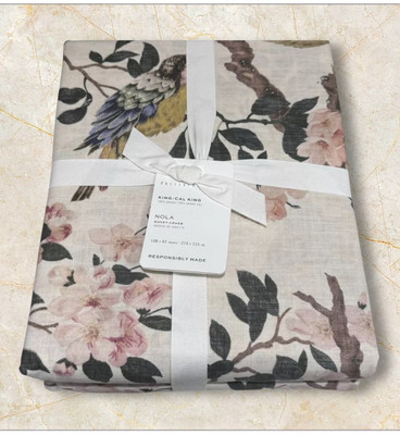 NEW Pottery Barn Nola Songbird Duvet Cover - KING /CAL KING NWT-image