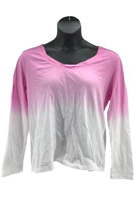 Candace Cameron Bure The Ocean Dipped Long-Sleeve Tee Plum Berry-image