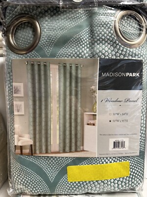 Madison Park Amara Curtain Panel Light Filtering Grommet 50x95