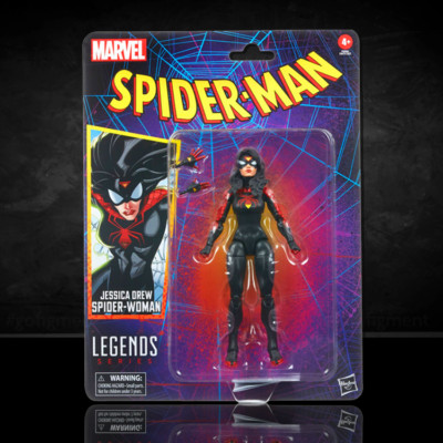 Spider Woman Marvel Legends Spider-Boy 6-Inch Action Figure-image