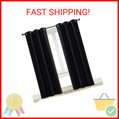 NICETOWN Halloween Soundproof Thermal Insulated Blackout Curtain Thermal Insulat-image