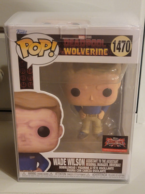 Wade Wilson Funko Pop 1470 Deadpool Wolverine Target Con 2025 Assistant Regional-image