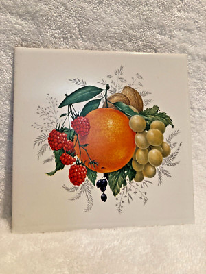 Ceramo Studio Trivet Wall Decor Fruit Ceramic 6