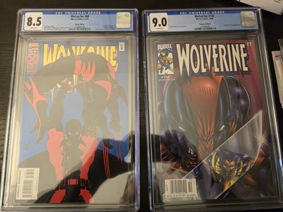 Wolverine 88 CGC 8.5 & Wolverine 155 🔥Newsstand🔥 CGC 9.0 Homage To Hulk 340-image