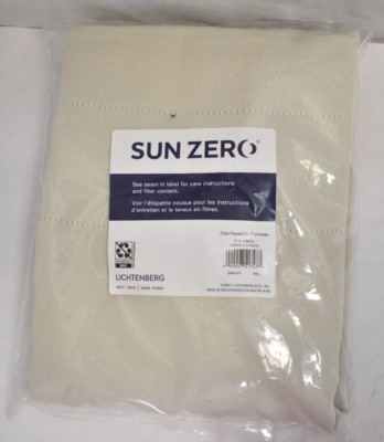 Sun Zero Blackout Curtain Panel Thermal Grommet 40