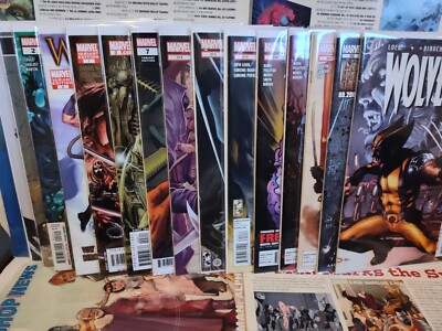 Wolverine Comic Lot Of 16 Issues Mixed Marvel Comics -image