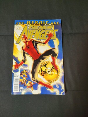 New Avengers #4 Marvel Comics 2010 Spider-Man Wolverine Preowned-image