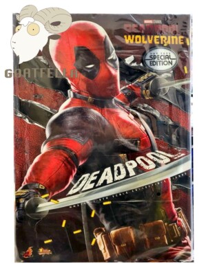 READY NEW AUTHENTIC HOT TOYS DEADPOOL WOLVERINE RYAN REYNOLDS MMS746B SPECIAL-image