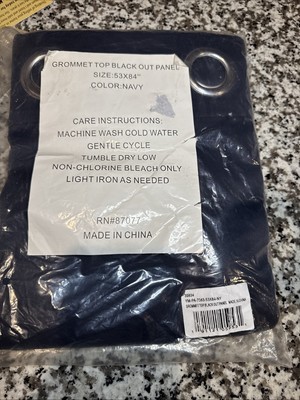 Sun Zero Barrow Energy Efficient Rod Pocket Curtain Panel 54